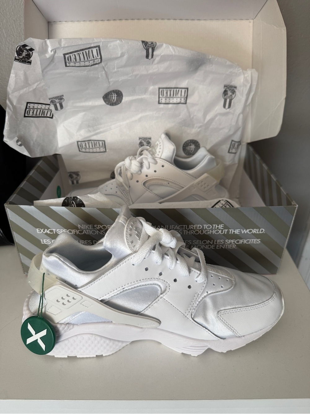 Nike Air Huraches Women’s Triple White
